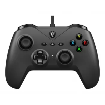 MSI FORCE GC200 herný ovládač čierny USB gamepad analógový / digitálny Android, PC