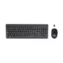 HP 330 bezdrôtová myš a klávesnica, Full-Size (100 %), bezdrôtová, RF Wireless, QWERTY, čierna, myš súčasťou