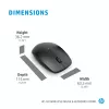 HP 230 bezdrôtová myš a klávesnica, Full-Size (100%), bezdrôtová, RF Wireless, membránová, čierna, myš súčasťou