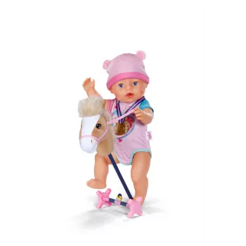 Sada doplnkov pre bábiky ZAPF BABY born Hobby Horsing Set pre 43 cm bábiky, viacfarebná, od 3 rokov