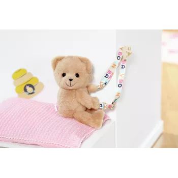 Taška s medvedíkom ZAPF BABY born Teddy Bag — pre deti od 3–12 rokov