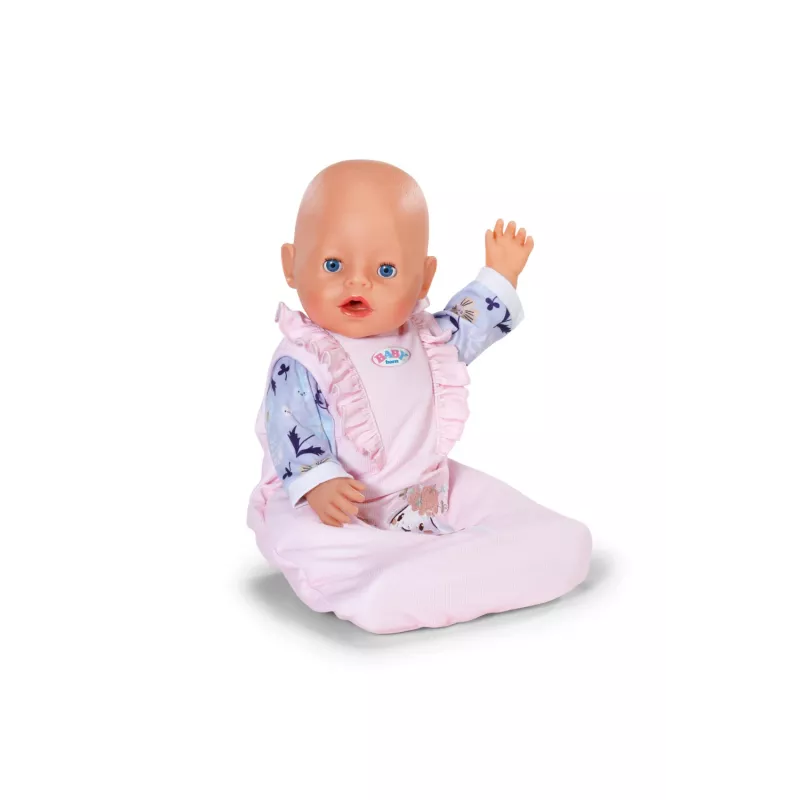 Spací vak pre bábiky ZAPF BABY born Schlafsack Flower, látka, skladací, pre deti od 3 rokov