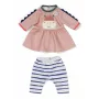 Šaty pre bábiky ZAPF BABY born Kleid Dschungel pre 36 cm bábiky, viacfarebné, skladacie, od 1 roka