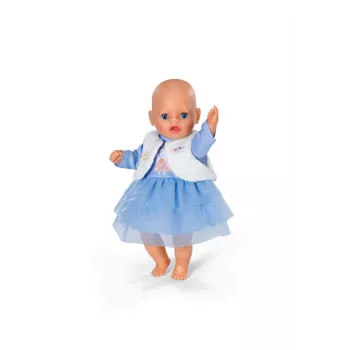 Šaty pre bábiky ZAPF BABY born Winterkleid pre 36 cm bábiky, viacfarebné, skladacie, vek 1+