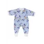 Bábikový overal ZAPF BABY born overal modrý pre 43 cm bábiky, látka, skladací, vek 3+