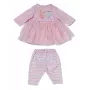 Sada oblečenia pre bábiky ZAPF BABY born Kleid Rose pre 36 cm bábiky, viacfarebná, skladacia, vek 1+