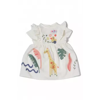 Šaty pre bábiky ZAPF BABY born Giraffe pre 43 cm bábiky, viacfarebné, skladacie, od 3 rokov