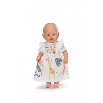 Šaty pre bábiky ZAPF BABY born Giraffe pre 43 cm bábiky, viacfarebné, skladacie, od 3 rokov