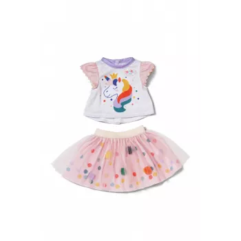 BABY born Tutu-Kleid Einhorn 43cm šaty pre bábiky