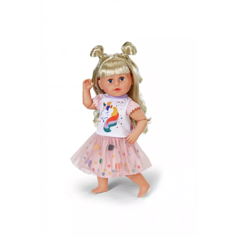 BABY born Tutu-Kleid Einhorn 43cm šaty pre bábiky