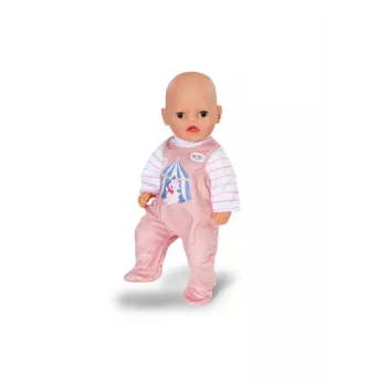 Overal pre bábiky ZAPF BABY born Romper Apricot pre 36 cm bábiky, látka, viacfarebný, skladací, vek 1+