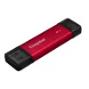 Externý SSD Kingston 2 TB Dual USB-A/USB-C, USB 3.2 Gen 2, čítanie 1050 MB/s, zápis 950 MB/s, čierna/červená