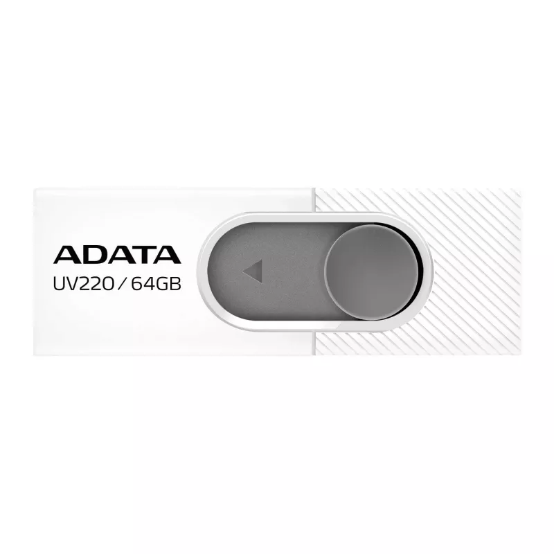 ADATA UV220 USB flash disk 64 GB USB Type-A 2.0 sivý, biely