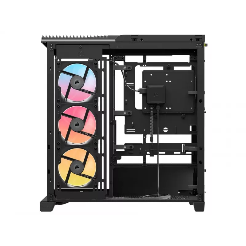 PC skriňa Corsair 4500X LX-R RGB Tempered Glass Midi Tower čierna