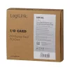 LogiLink PC0031 rozhranie PCIe karta, 2x sériový port (COM)