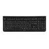 CHERRY DW 3000 klávesnica myš v balení univerzálna RF bezdrôtová AZERTY francúzska čierna