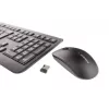 CHERRY DW 3000 klávesnica myš v balení univerzálna RF bezdrôtová AZERTY francúzska čierna