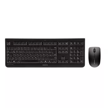 CHERRY DW 3000 klávesnica myš v balení univerzálna RF bezdrôtová AZERTY francúzska čierna