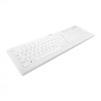 Contour Design Active Key Contour QuickClean medicínska klávesnica odnímateľný kryt full-size bezdrôtová biela DE C8112