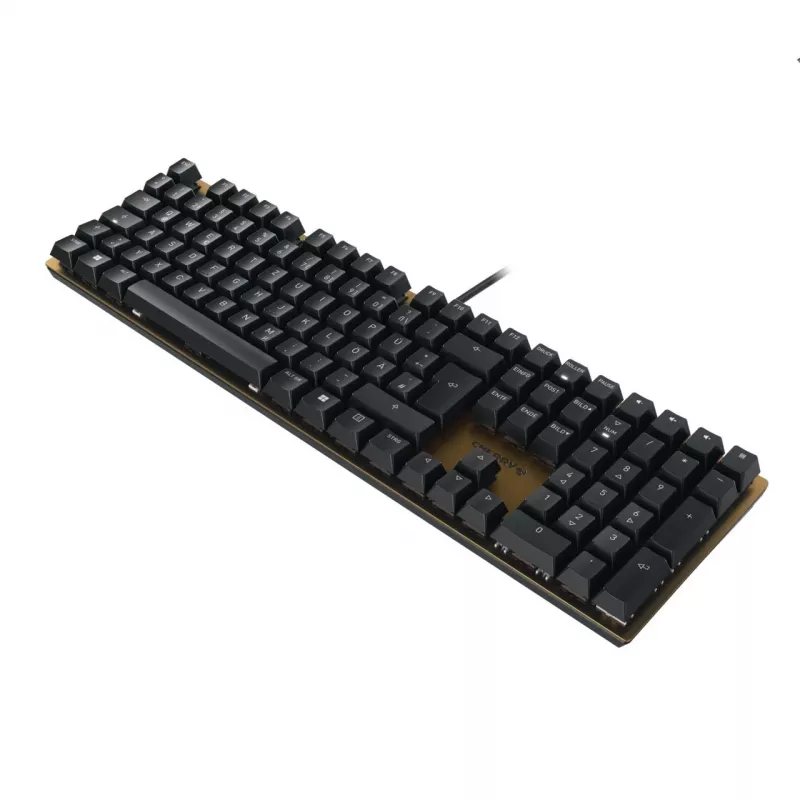 CHERRY KC 200 MX klávesnica univerzálna USB QWERTZ nemecká čierna, bronzová
