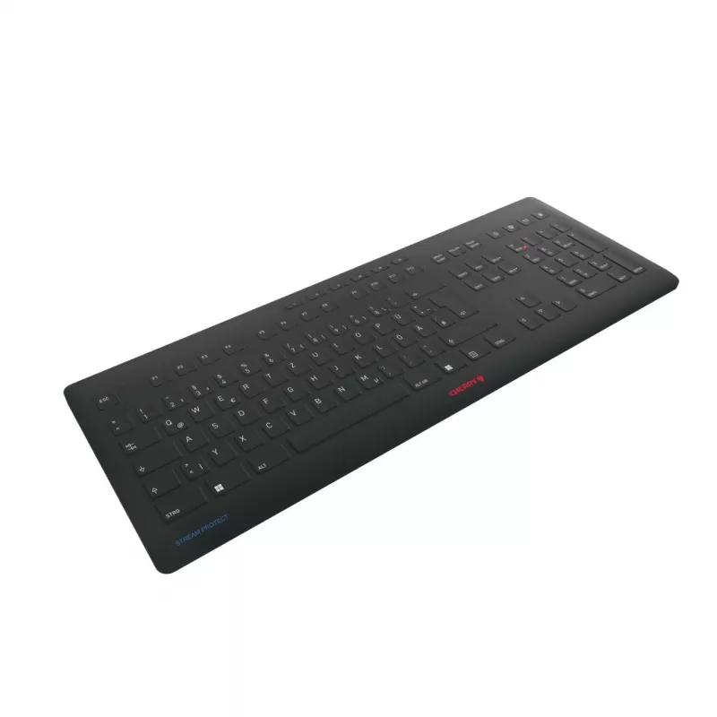 Contour Design Stream klávesnica univerzálna RF bezdrôtová + USB QWERTZ nemecká čierna