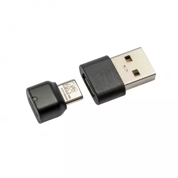 USB-C adaptér Jabra 14208-38 USB-C konektor samica na USB-A konektor samec čierny