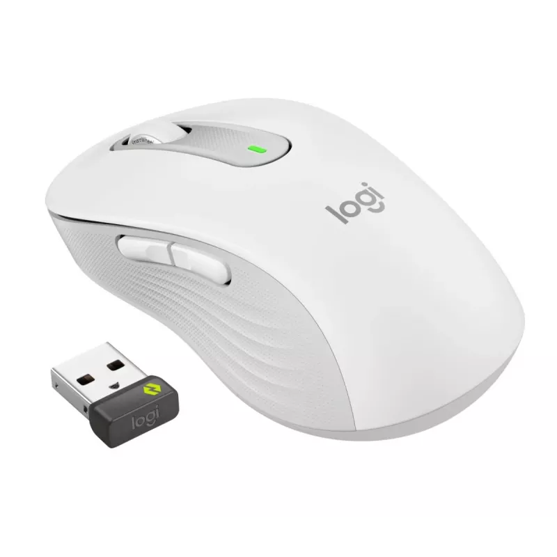 LOGITECH Signature M650 L bezdrôtová myš – off-white, EMEA