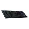 Logitech G G915 X LIGHTSPEED herná klávesnica USB RF bezdrôtová Bluetooth QWERTZ nemecká čierna