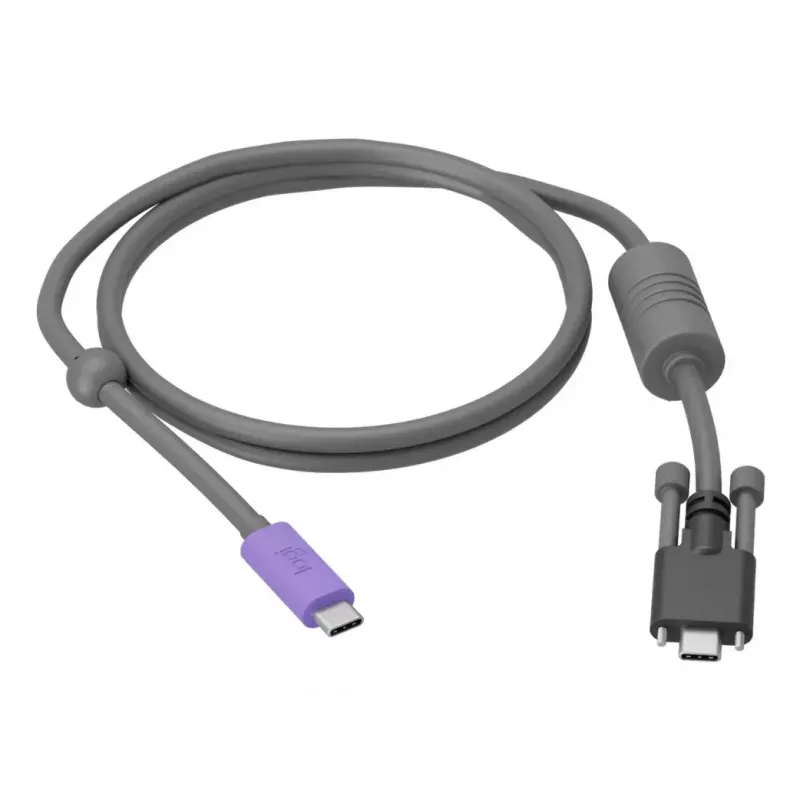 Rozširujúca sada Logitech Extend čierna recyklovaný plast USB-C kábel