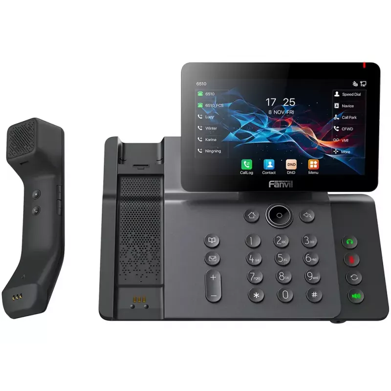 Fanvil V66 Pro IP telefón, SIP, PoE, Gigabit, USB, Bluetooth, Wi-Fi, Bluetooth slúchadlo
