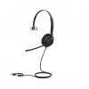 Yealink UH35 Mono UC USB-C/A headset, káblový, 20–20000 Hz, hovory/hudba, 96,5 g, headset, čierny