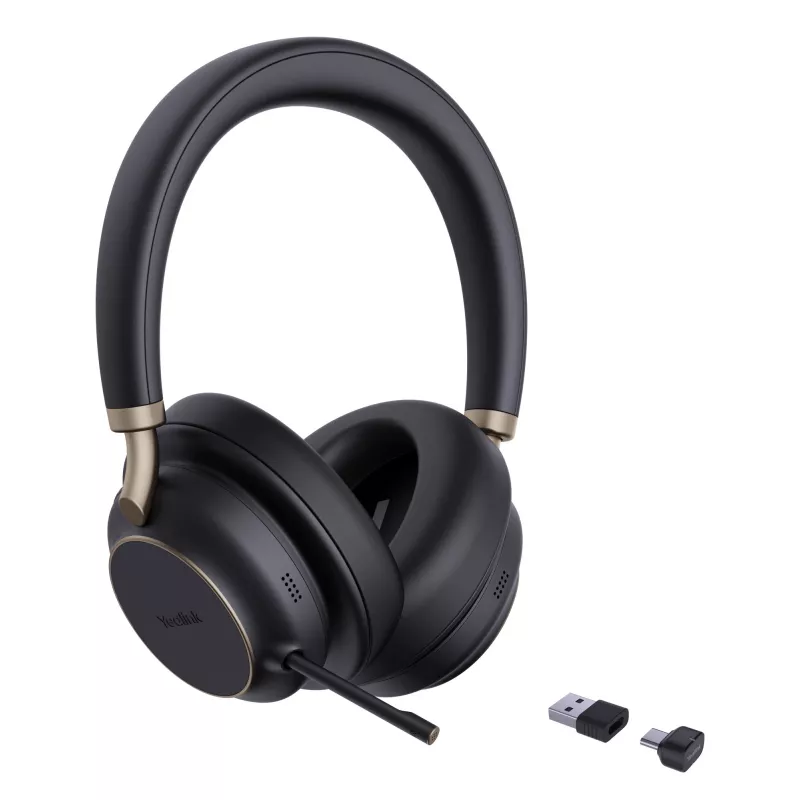 Yealink BH76 Plus UC čierny USB-C/A headset