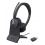 Yealink WH64 Hybrid Dual s nabíjacou stanicou Teams headset
