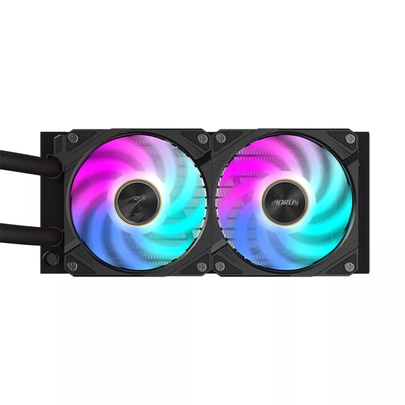 All-in-one kvapalinový chladič GIGABYTE AORUS WATERFORCE X II 240 2x120mm ARGB ventilátory