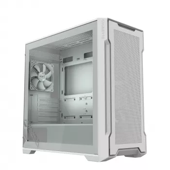 PC skriňa GIGABYTE C102 GLASS Midi Tower biela