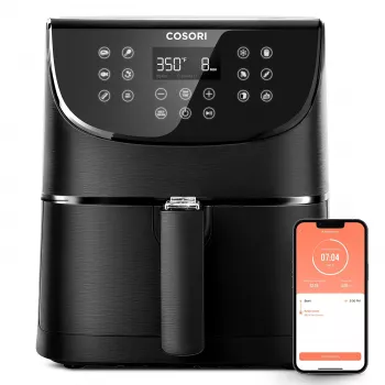 Cosori Smart Chef Edition Single 5,5 L samostatné zariadenie 1700 W teplovzdušná fritéza čierna