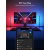 Sada inteligentného osvetlenia Govee H6047, Wi‑Fi/Bluetooth, 12V 24W, čierna, 5 ks