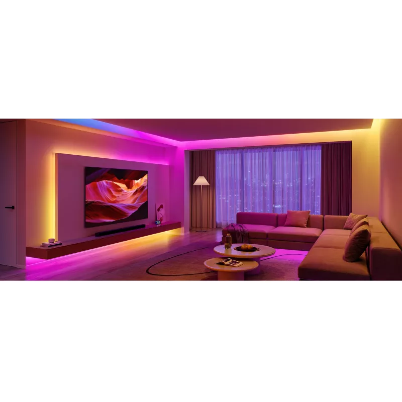 Inteligentný LED pás Govee Strip Light S 5m – WLAN/Bluetooth, RGBIC, 5 000 mm, biela