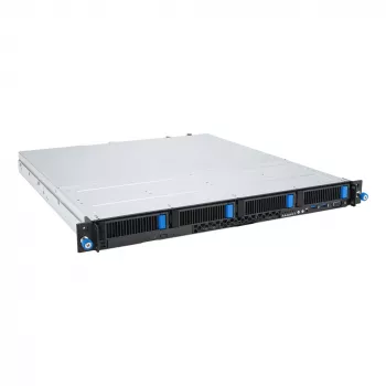 Rack server ASUS RS300-E12-RS4, 1U, Intel C262, LGA1700, Xeon E-2400, 4x Hot-Swap 3,5-palcové pozície, 450W napájací zdroj, DDR5 UDIMM až do 128 GB