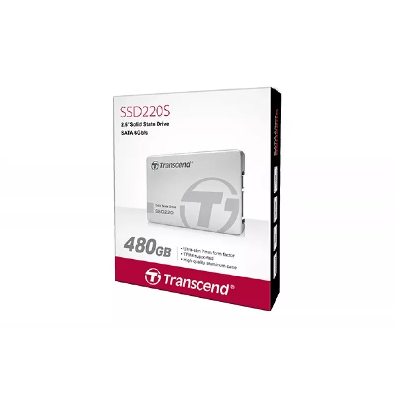 SSD disk Transcend 480 GB 2,5 palca SATA III TS480GSSD220S