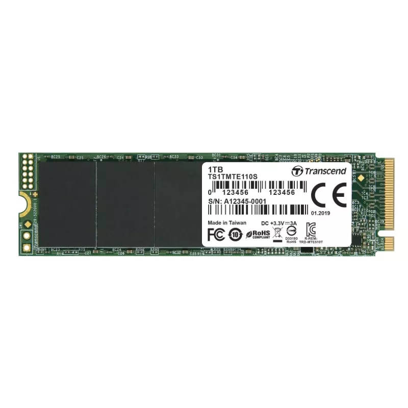 TRANSCEND SSD 110s 1TB M.2 2280 NVMe PCI-E GEN3 x4 obojstranný