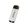 TRANSCEND Esd300s - 2TB prenosný SSD - USB Type-C - 3D NAND Flash - strieborná