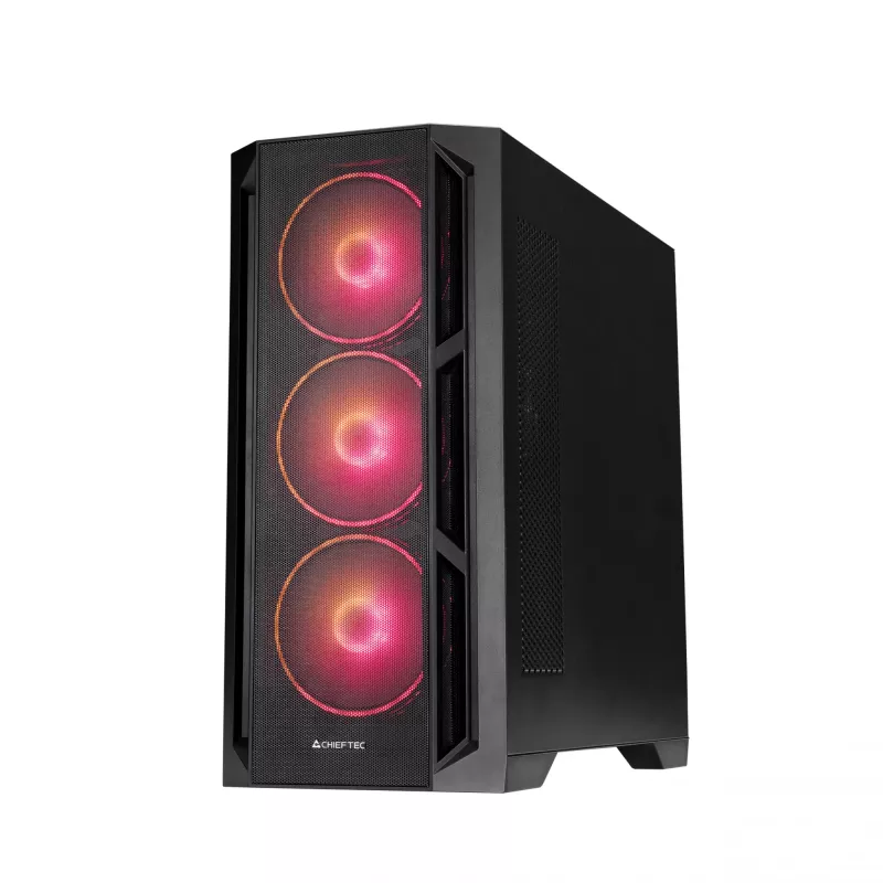 Chieftec PC skriňa GA-01B-L-OP APEX LUMO Midi Tower čierna