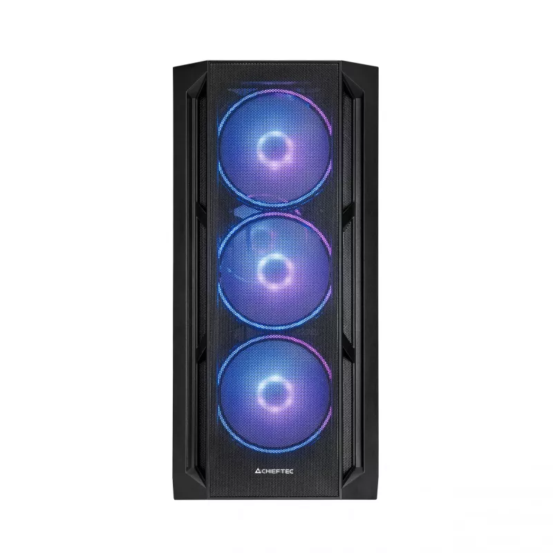 Chieftec PC skriňa GA-01B-L-OP APEX LUMO Midi Tower čierna