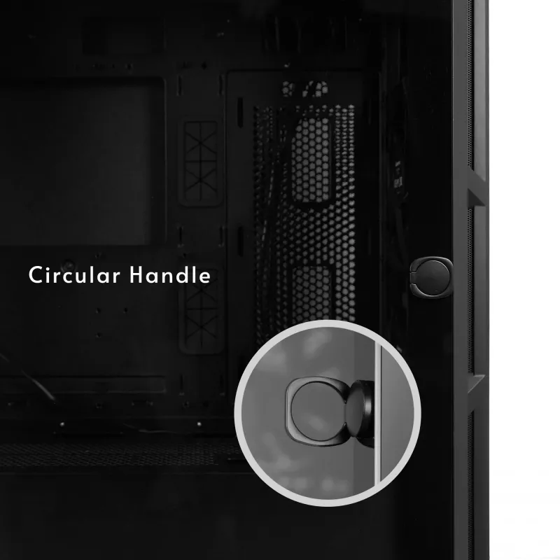 Chieftec PC skriňa GA-01B-L-OP APEX LUMO Midi Tower čierna
