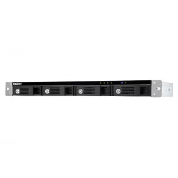 QNAP 4-bay 1U 12 short-depth rackmount 3,5