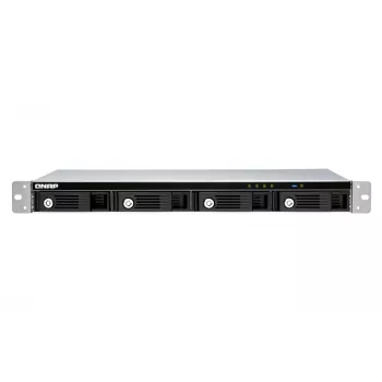 QNAP 4-bay 1U 12 short-depth rackmount 3,5