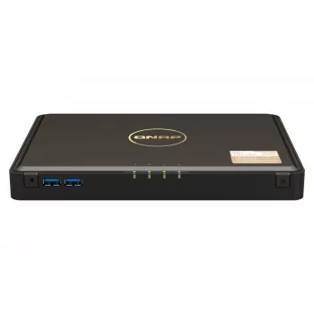 QNAP TBS-464 NAS Desktop Intel® Celeron® N5105 8 GB DDR4 0 TB QNAP Turbo System čierna