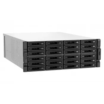 QNAP TS-H3087XU-RP NAS Rack (4U) Intel Xeon E E-2378 64 GB DDR4 0 TB QuTS hero Black, biela