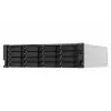 QNAP TS-H2287XU-RP NAS Rack (3U) Intel Xeon E E-2378 64 GB DDR4 0 TB QuTS hero Black, biela